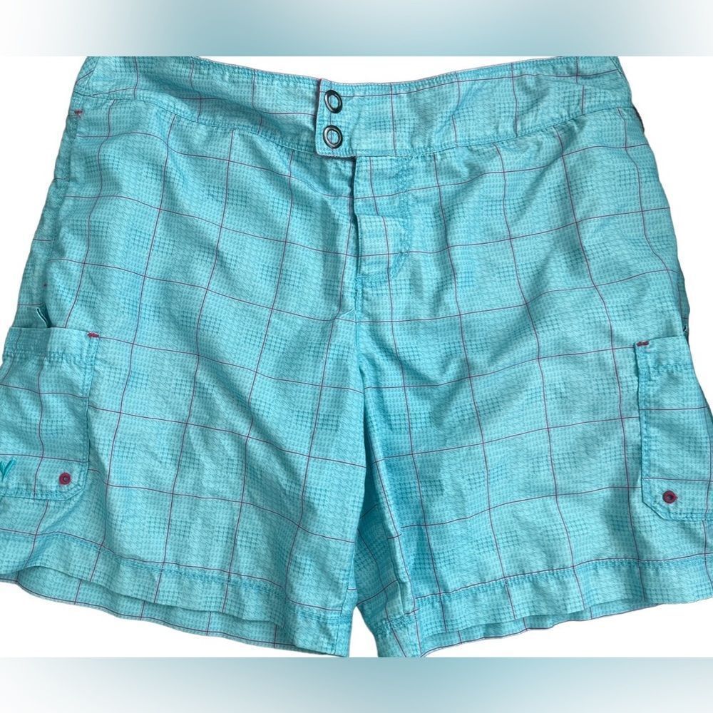 White Sierra Think Outside Women's Plaid Board/Swim Shorts size 8